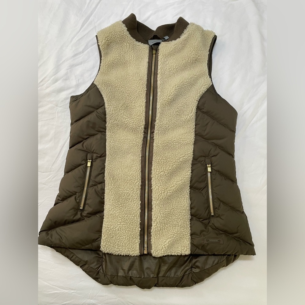 Athleta // Puffy Vest // Shearling // Medium